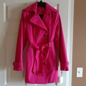 Brand New Calvin Klein waterproof pink trench coat